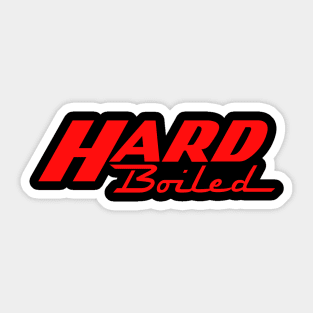 Hard Boiled Sticker